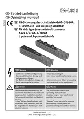 JEAN MÜLLER BA-L011 Manual De Instrucciones