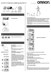 Omron Walking style One 2.1 Manual De Instrucciones