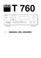 NAD T 760 Manual Del Usuario