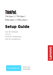 Lenovo P15s Gen 1 Guía De Configuración