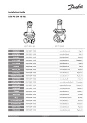 Danfoss ASV-PV Serie Guia De Instalacion