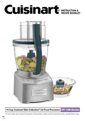 Cuisinart Elite 2.0 FP-14N Serie Instrucciones Y Libro De Recetas