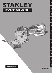 Stanley FATMAX FME380 Manual Del Usuario