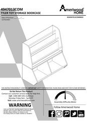 Ameriwood HOME 4947013COM Manual De Instrucciones