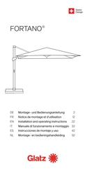 Glatz FORTANO Instrucciones De Montaje Y Uso