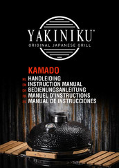 YAKINIKU KAMADO Manual De Instrucciones