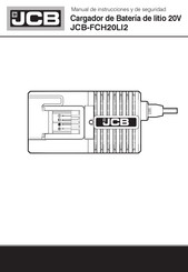 JCB JCB-FCH20LI2 Manual De Instrucciones Y De Seguridad