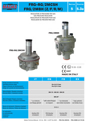 Madas FRG/2MBHZ Manual De Instrucciones