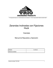 Trio TIH4102A Manual De Repuestos Y Operación