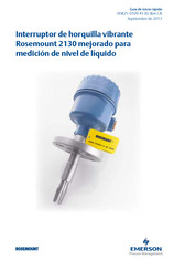 Emerson Rosemount 2130 Guia De Inicio Rapido