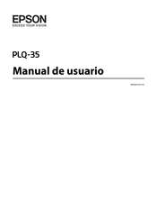 Epson PLQ-35 Manual De Usuario