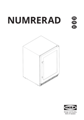 IKEA NUMRERAD Manual Del Usuario