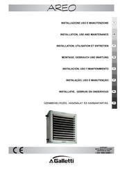 Galletti AREO Instalación Uso Y Mantenimiento