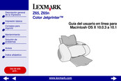 Lexmark Z65 Guia Del Usuario