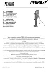 DEDRA DED7622 Manual De Instrucciones