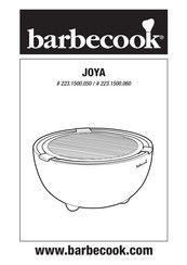 Barbecook JOYA 223.1500.050 Manual De Instrucciones