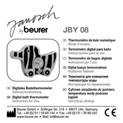 Beurer JBY 08 Instrucciones Para El Uso