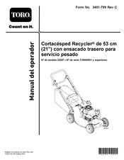 Toro 22297 Manual Del Operador