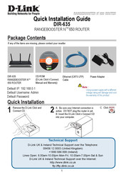 D-Link RANGEBOOSTER N 650 Guía De Instalación Rápida