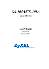 Zyxel GS-105A Guía De Usuario