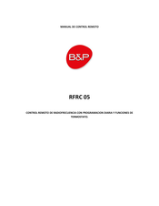 B&P RFRC 05 Manual