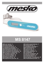 Mesko MS 8147 Manual De Uso