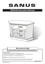 Sanus BFAV48 Manual De Instrucciones