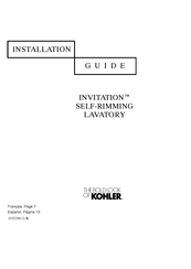 Kohler Invitation K-2098-1 Guia De Instalacion