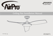 Progress Lighting AirPro P250071 Manual De Instalación