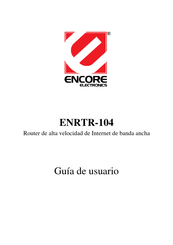 Encore electronics ENRTR-104 Guía De Usuario