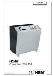Hsm Powerline HDS 150 Manual De Instrucciones