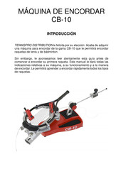 TENNISPRO CB-10 Manual Del Usuario