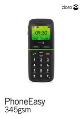 Doro PhoneEasy 345gsm Manual De Instrucciones