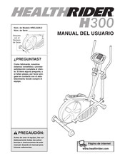 Healthrider H300 Manual Del Usuario