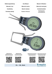 Kroeplin 0682-62 Manual De Usario