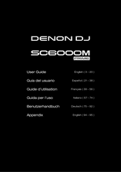 Denon DJ SC6000M PRIME Guia Del Usuario