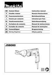Makita JS8000 Manual De Instrucciones