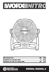 Worx NITRO WX095L. Serie Manual Del Usuario