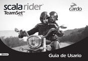 Cardo Scalarider TeamSet PRO Guia Del Usuario