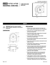 Uline H-7121 Manual Del Usuario