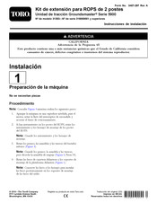 Toro 31353 Instrucciones De Instalación