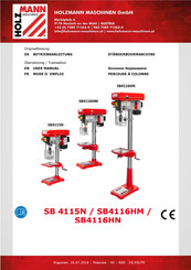 HOLZMANN MASCHINEN SB 4115N Manual Del Usuario