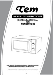 TEM T1OMI20MW2402 Manual De Instrucciones