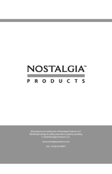 Nostalgia MAF1AQ Instrucciones Y Recetas