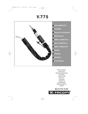 Facom V.775 Manual De Instrucciones