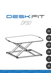 DESKFIT DF50 Manual Del Usuario