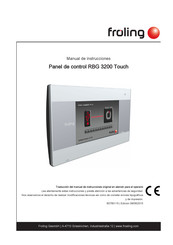 Fröling RBG 3200 Touch Manual De Instrucciones