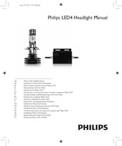 Philips LED4 Headlight Manual Del Usuario