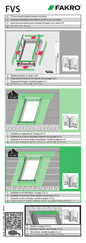 fakro FVS Instrucciones De Instalación