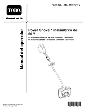 Toro Power Shovel Manual Del Operador